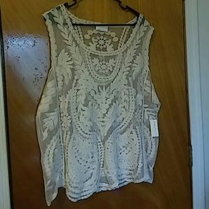 Bobbie Brooks Lace Top